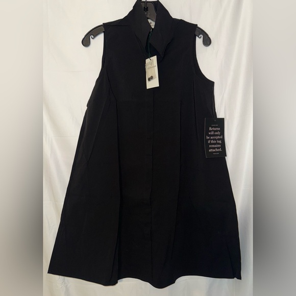 Black Sleeveless Charlie Dress - Picture 7 of 12